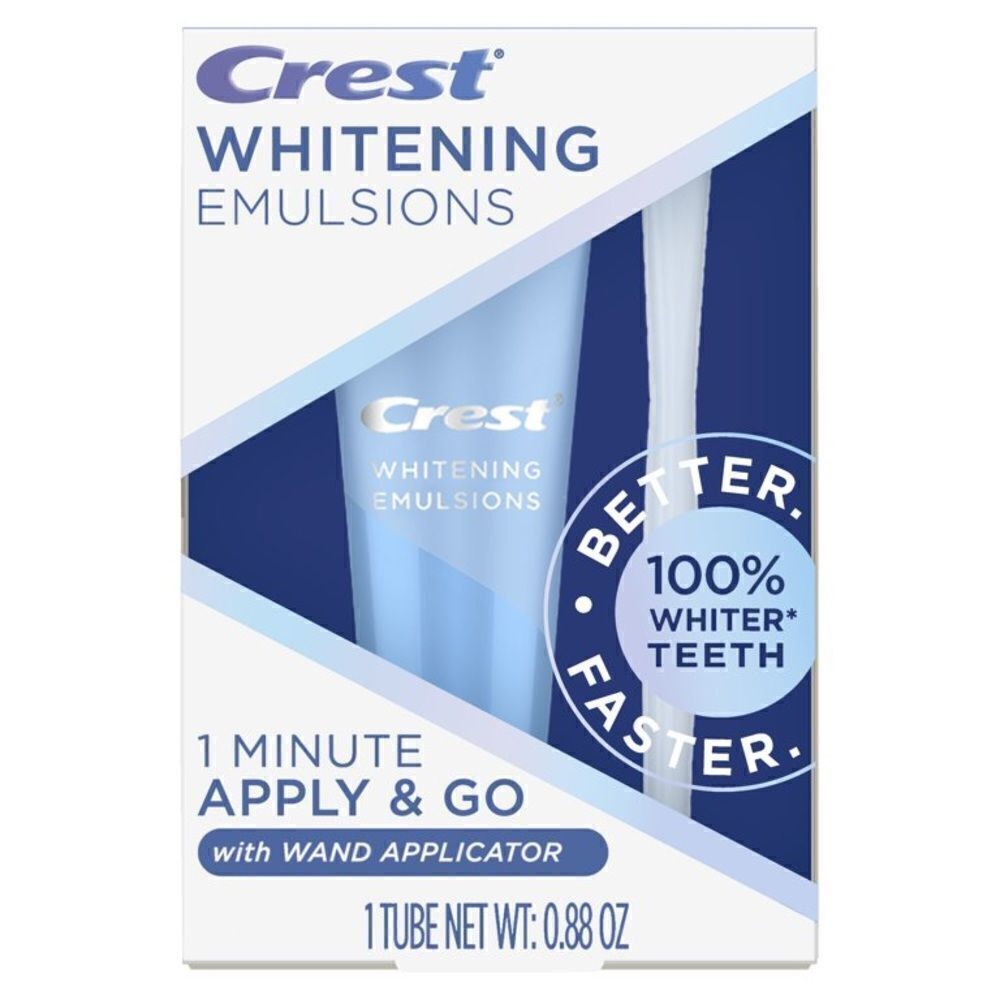 Crest Whitening Emulsions 
